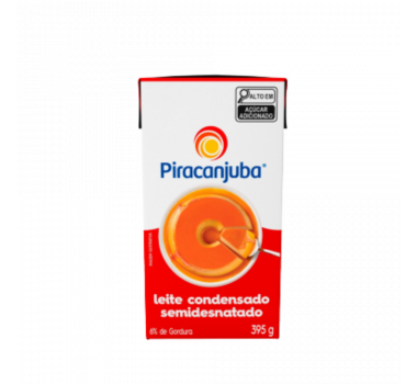 Leite Condensado Semidesnatado Piracanjuba 395g