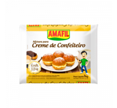 Creme Confeiteiro 1 kg Amafil