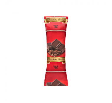 Saquinho Picolé Chocolate Belga Bopp 250g Rio Novo