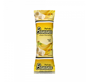 Saquinho Picolé Banana Bopp 250g Rio Novo