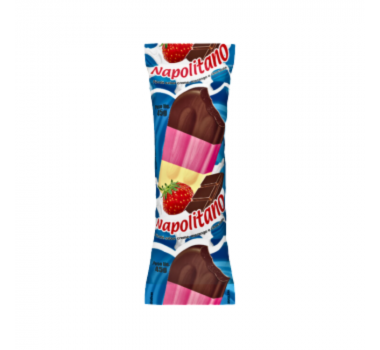 Saquinho Picolé Napolitano Bopp 250g Rio Novo