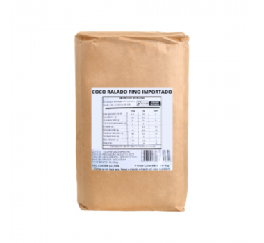 Coco Ralado Fino importado 10 Kg