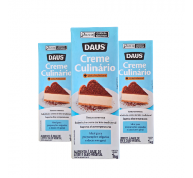 Creme Culinário 1 kg Daus