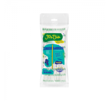 Canudo bio 5 mm com 100 unidades Straw Garrafa