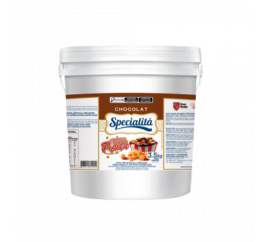 Creme de Chocolate com Pipoca Caramelizada 3,5 Kg Specialitá Chocolat 