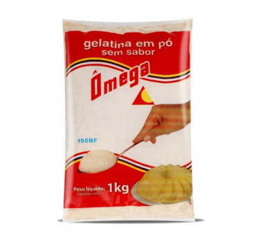 Gelatina Sem Sabor Ômega 1 Kg