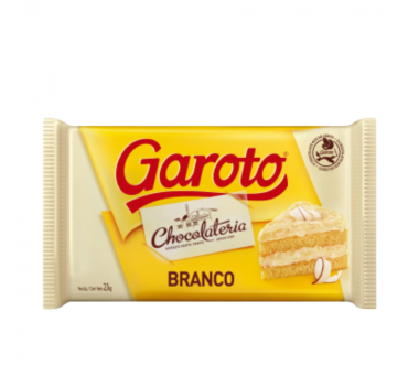 Chocolate Garoto Branco 2,1 KG