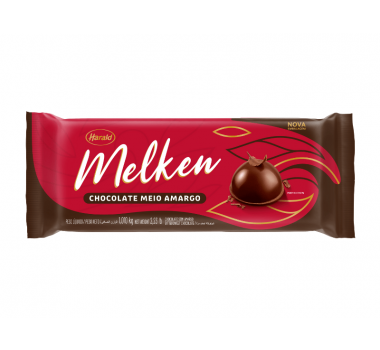 Chocolate Meio Amargo 1,01kg Melken harald
