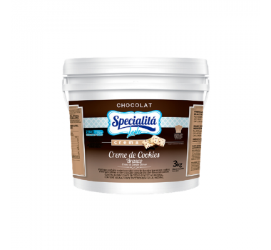 Chocolat Creme de Cookies  Branco Zero 3 Kg 