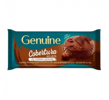 Cobertura Chocolate Ao Leite 2,1 KG Genuine