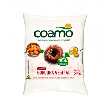 Gordura Vegetal Hidrogenada Coamo 500gr