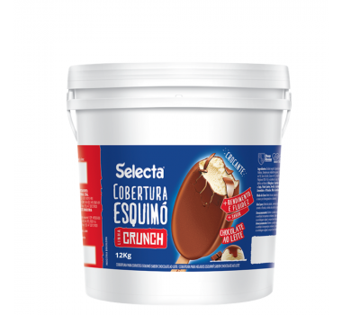 Cobertura Skimo Chocolate Crunch Duas Rodas 12 KG