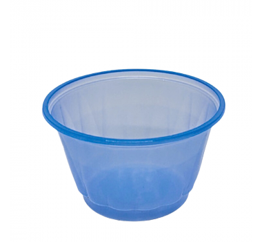 Pote Azul Redondo 250 ml com 50 un Kopus