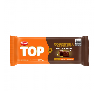 Cobertura Meio Amargo 2,100kg TOP Harald