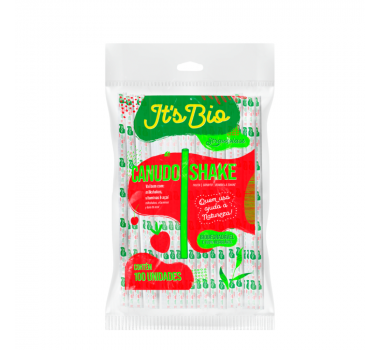 Canudo Bio 8 mm Sache Com 100 unidades Straw