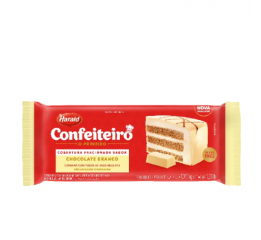 Cobertura Branco 1,01kg Conf Harald