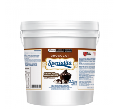 Creme de Chocolate com Marshmallow  3,5 Kg Specialitá Chocolat 