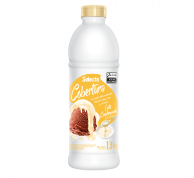 Cobertura Sabor Leite Condensado 1,3  Kg Selecta