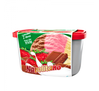 Cintas Para Potes sabor Napolitano com 100 unidades Rio Novo