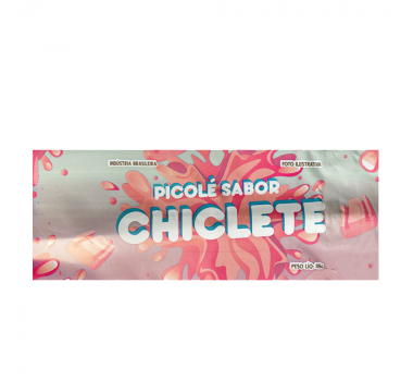 Saquinho Picolé Chiclete 200g Riacho Bopp