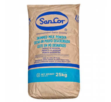 Leite em pó Desnatado San Cor 25 Kg