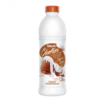 Cobertura Sabor Leite de Coco 1,3  Kg Selecta
