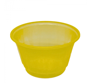 Pote amarelo Redondo 250 ml com 50 un Kopus
