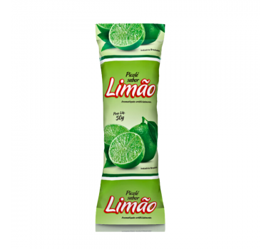 Saquinho Picolé Limão Bopp 250g Rio Novo