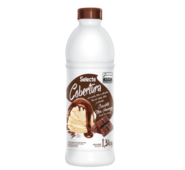 Cobertura Sabor Chocolate Meio Amargo 1,3 Kg selecta