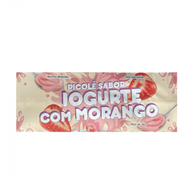 Saquinho Picolé Morangurte Riacho Bopp 200g