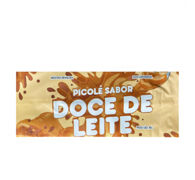 Saquinho Picolé Doce de Leite 200g Riacho Bopp