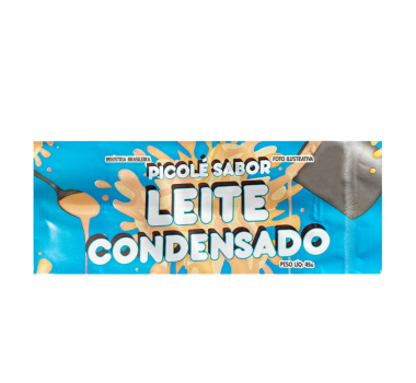 Saquinho Picolé Leite Condensado 200g Riacho Bopp