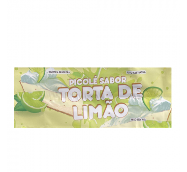 Saquinho Picolé Torta de Limão 200g Riacho Bopp