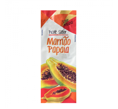 Saquinho Picolé Mamão Papay Riacho Bopp 200g