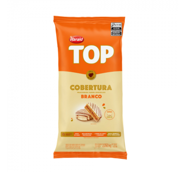 Cobertura GTS Branco 2,05kg TOP Harald