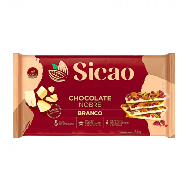 Chocolate Branco 2,1kg Sicao