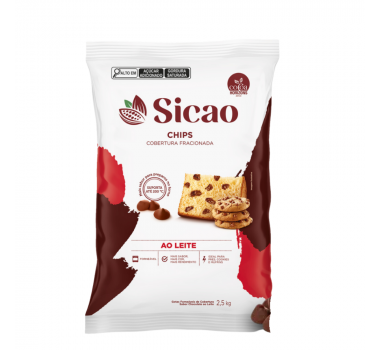 Cobertura GTS Chips 2,5kg Sicao