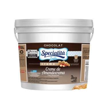 Creme de Amendocrema Leve 3 kg Specialitá Chocolat