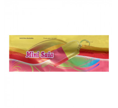 Saquinho Picolé Mini Saia 200g Riacho Bopp