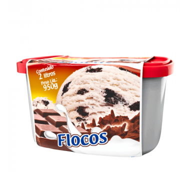 Cintas Para Potes sabor Flocos com 100 unidades Rio Novo