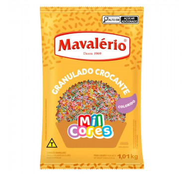 Granulado Colorido Crocante 1,01kg Mavalério