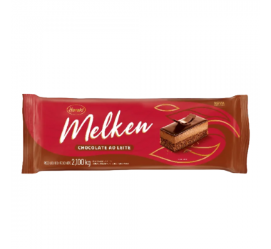 Chocolate Ao leite 2,100kg Melken Harald