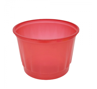 Pote Vermelho Redondo 250 ml com 50 un Kopus