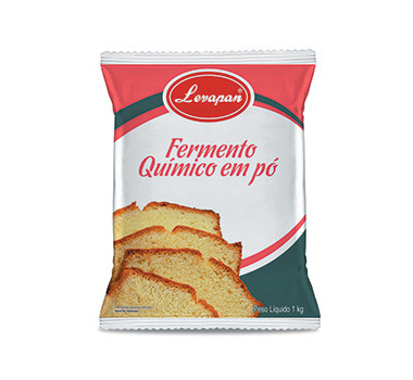 Fermento em pó quimico 2kg - Levapan