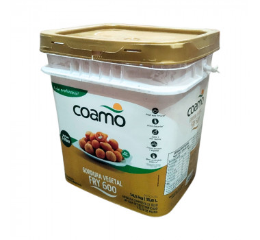 Gordura Vegetal Fritura Coamo Fry 600 14,5 Kg