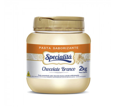 Pasta Saborizante Chocolate Branco Duas Rodas 2 Kg