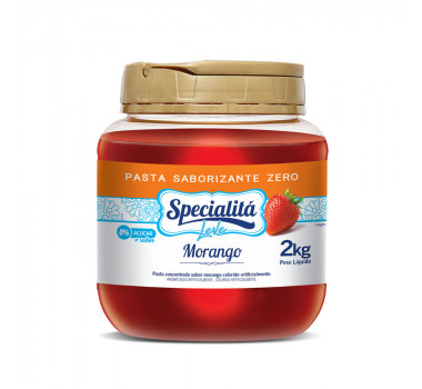 Pasta Saborizante Morango Zero Duas Rodas 2 Kg