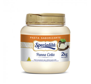 Pasta Saborizante Panna Cotta Duas Rodas 2 Kg