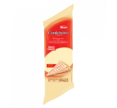 Recheio Forneável Chocolate Branco Harald 1 kg