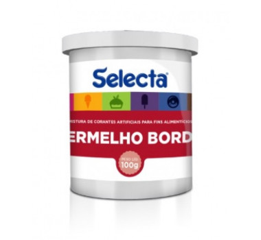 Corante Selecta Vermelho Bordeaux 100g